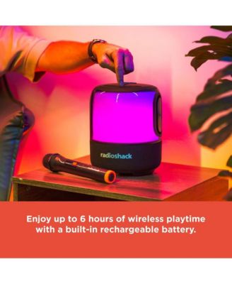 60W Wireless Speaker with Microphone For Karaoke and 360 RGB Lights True Wireless 4001785