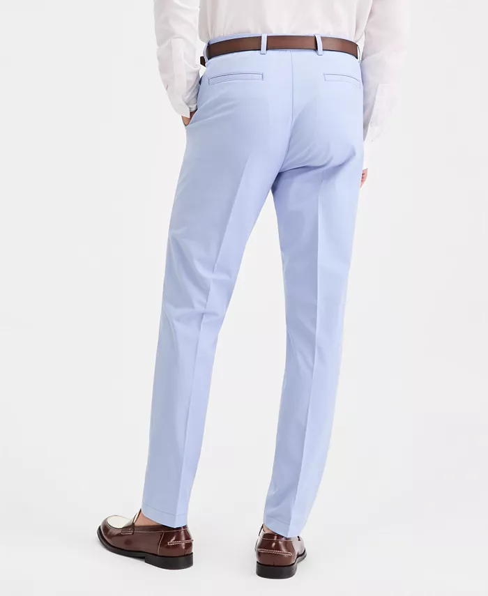 Men's Classic-Fit Cotton-Blend Dress Pants - thumbnail 8