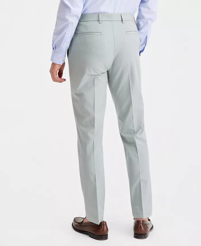 Men's Classic-Fit Cotton-Blend Dress Pants - thumbnail 10