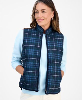Petite Quilted Vest, Created for Macy's