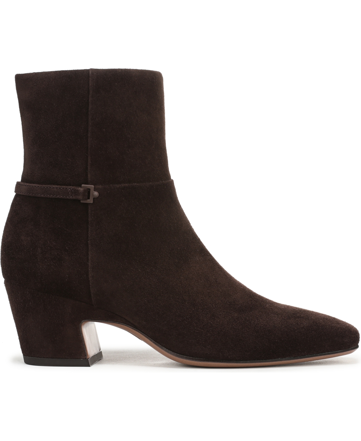 Franco Sarto Women's Saydie Square Toe Pull On Short Boots In Brown