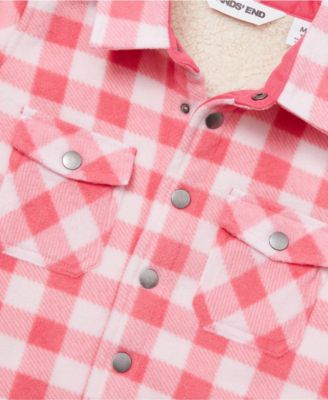 Girls Flannel Shacket