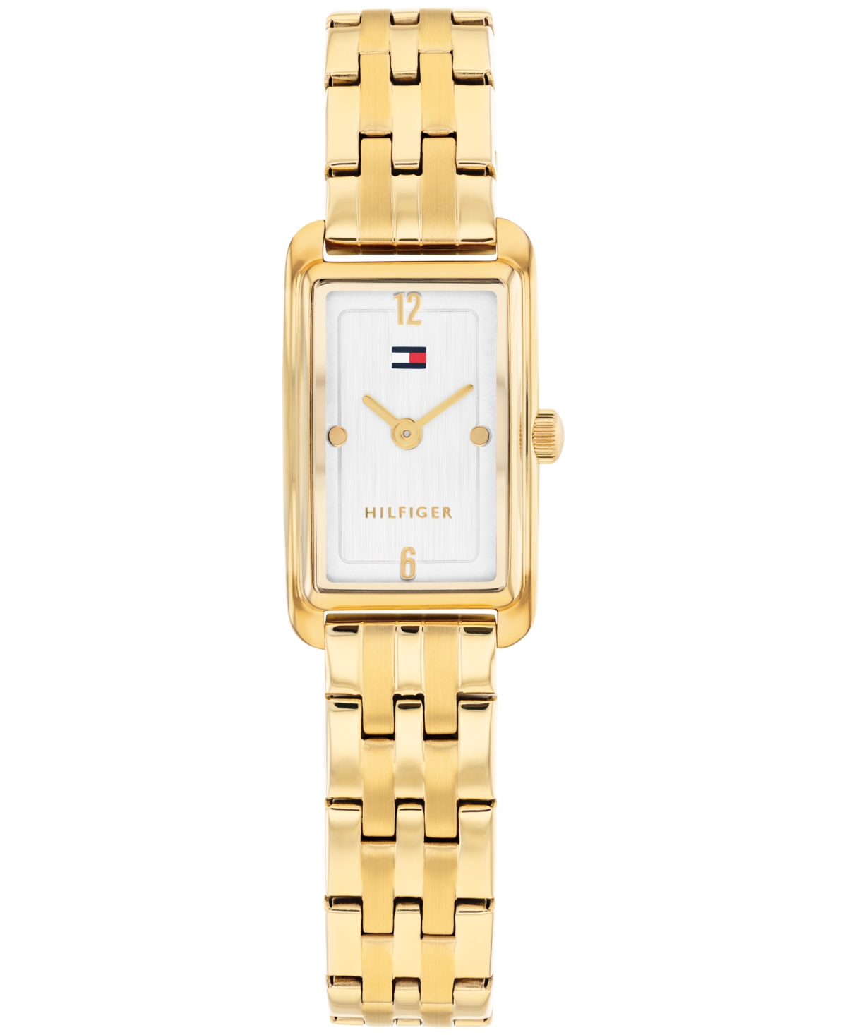Tommy Hilfiger Women's Quartz Gold Tone Stainless Steel Bracelet Watch, 16mm In Gold