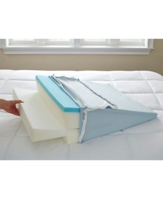  Adjustable Gel Memory Foam Wedge Pillow