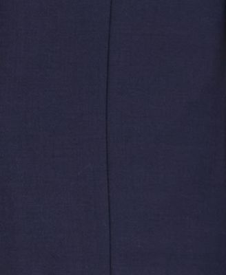 Men's Slim-Fit Wool Suit Jacket