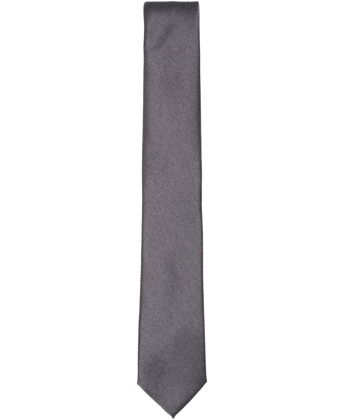 Bar Iii Men's Cool Metallic Solid Tie, Macy's Exclusive In Gray