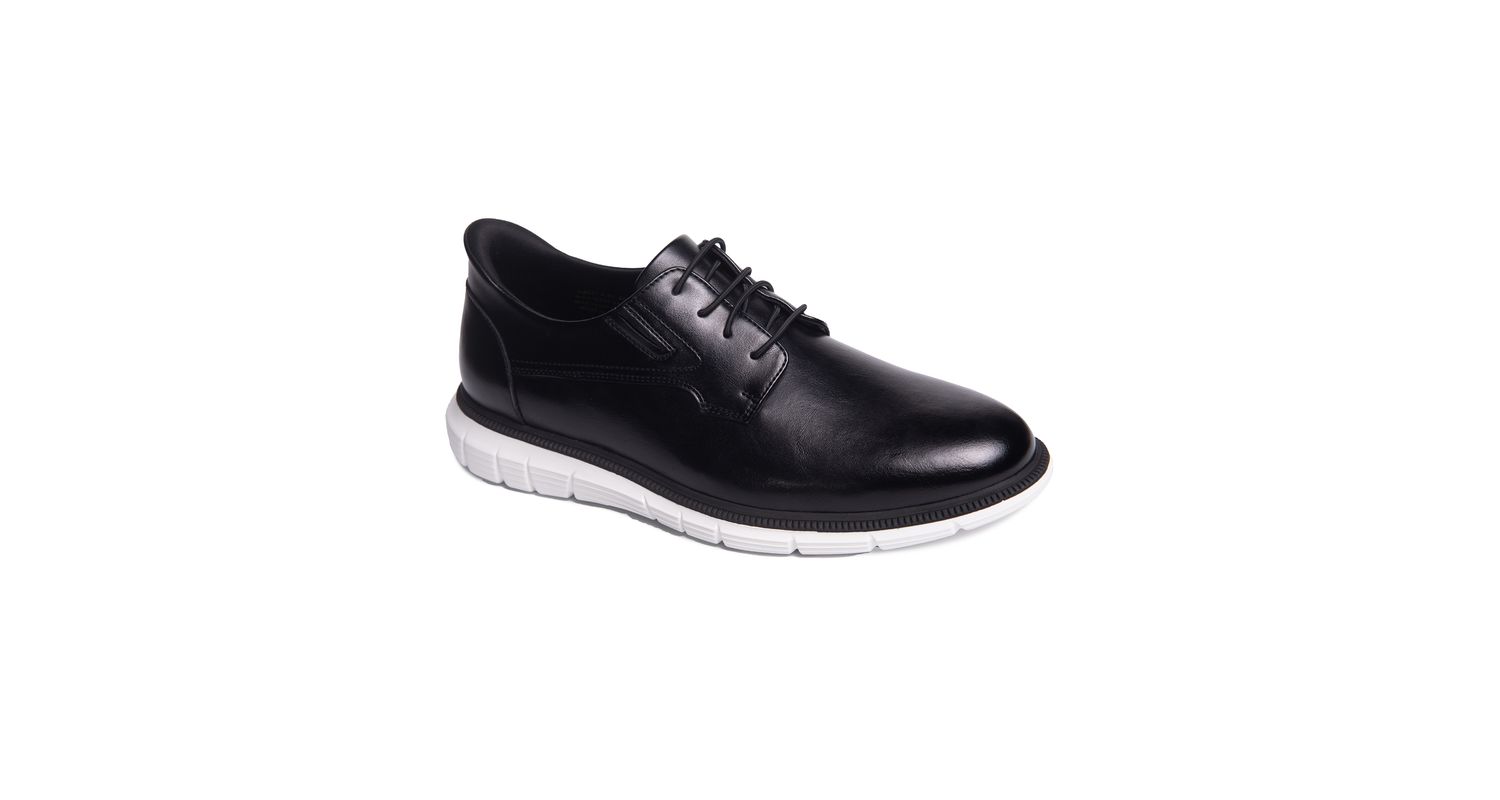 Men's Cloud Street Hands-Free Slip On Lightweight Leather Oxfords