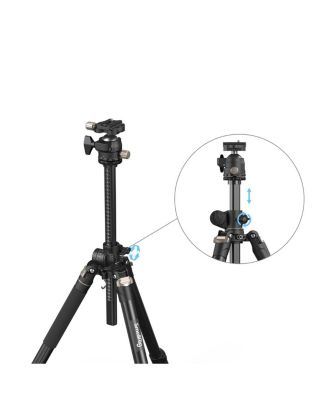 CT200 4-Section Lateral Center Column Aluminum Tripod/Monopod