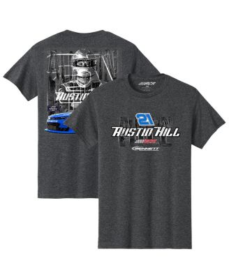 Richard Childress Racing Team Collection - Men's Heather Charcoal Austin Hill Bennett Car T-Shirt