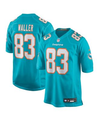 Nike - Men's Darren Waller Aqua Miami Dolphins Team Game Jersey