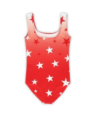 Big Boys and Girls Scarlet Ohio State Buckeyes Dance Leotard