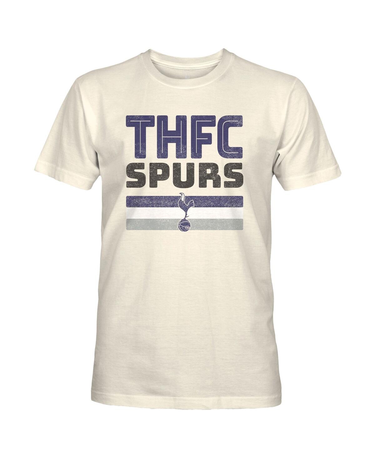 1863fc Men's Tan Tottenham Hotspur Retro Stripes T-shirt In Neutral