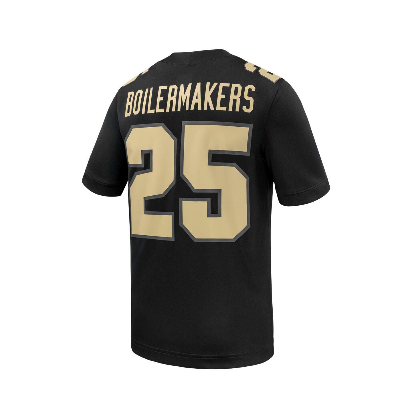 Мужской топ Nike 25 Black Purdue Boilermakers Untouchable Replica Game Jersey — фото 3