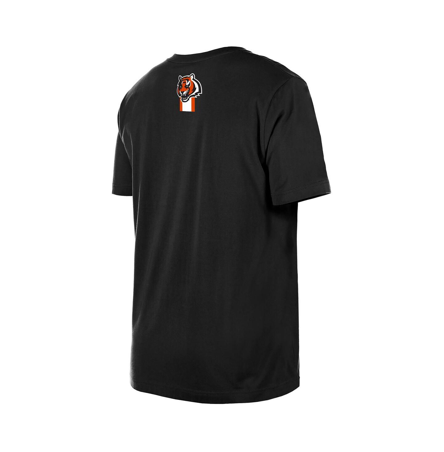 Мужская футболка New Era Black Cincinnati Bengals 3rd Down High Density Print — фото 2