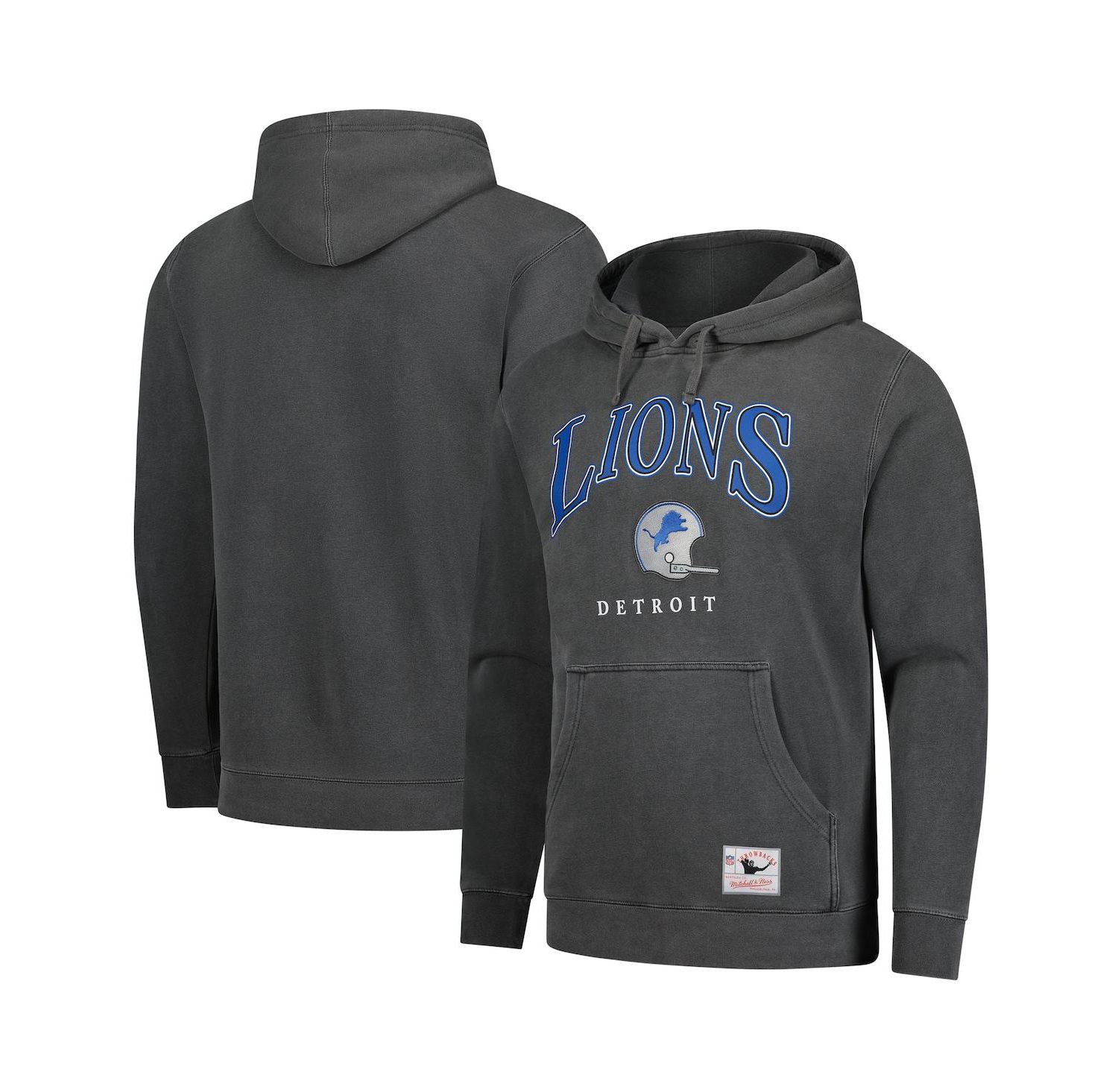 Gray Detroit Lions Slot Pullover Hoodie