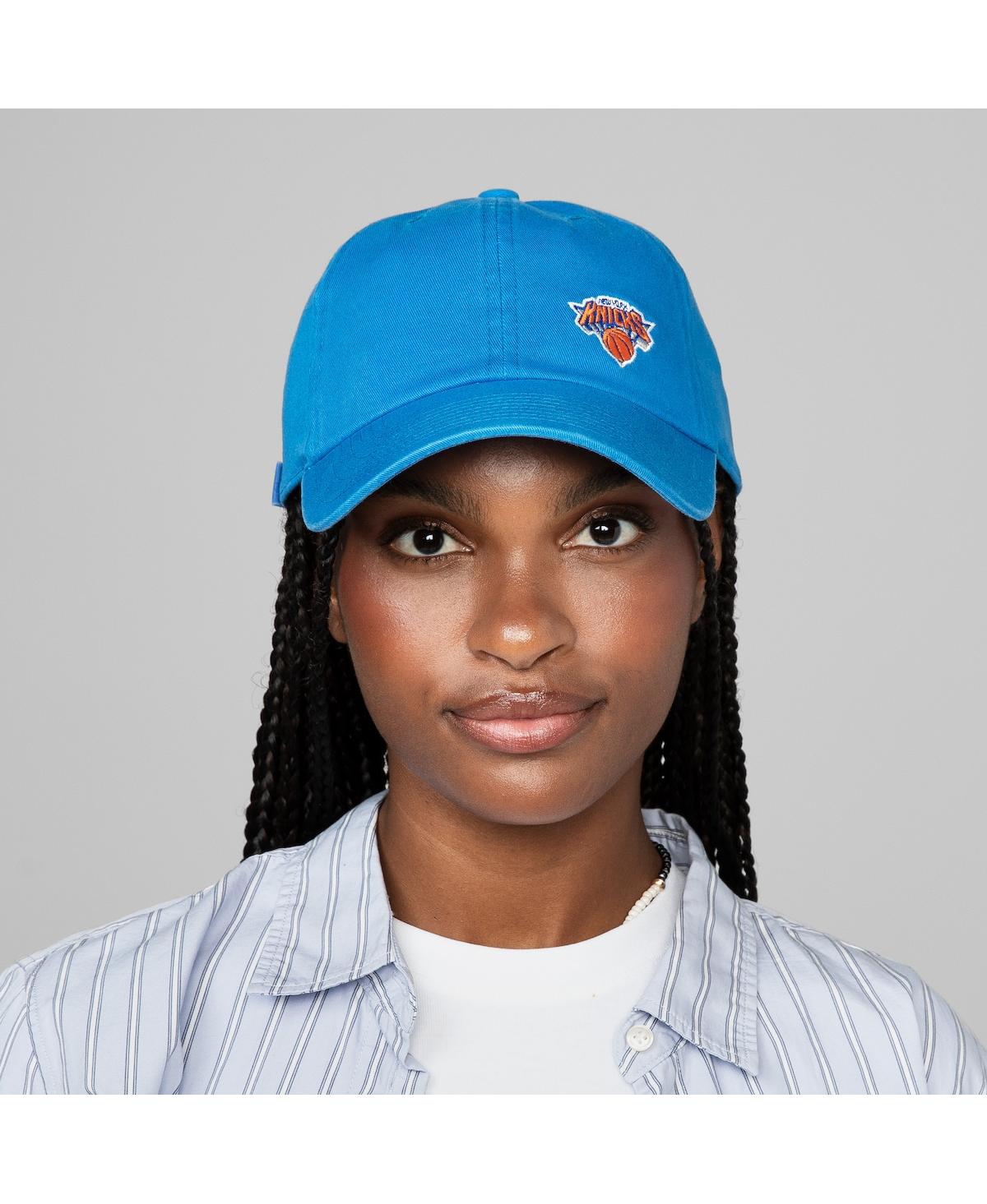 Mitchell & Ness Women's Blue New York Knicks Micro Lefty Adjustable Hat In Blue