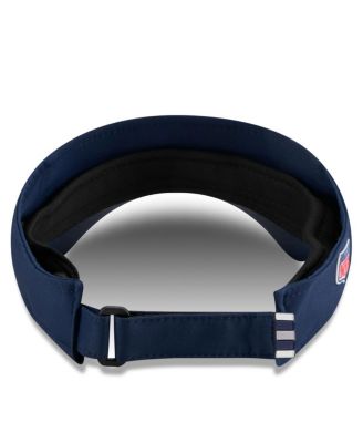 Men's Navy Dallas Cowboys 2025 Sideline Visor Hat