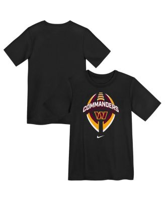 Nike - Preschool Black Washington Commanders Icon Legend Performance T-Shirt