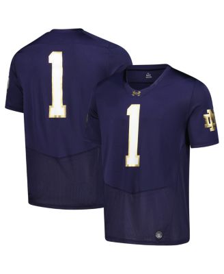 Under Armour - Men's Navy Notre Dame Fighting Irish Replica Football Jersey