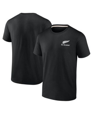 Fanatics - Men's Black New Zealand Rugby All Blacks Essentials T-Shirt