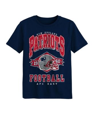 Outerstuff - Preschool Navy New England Patriots Kick Off T-Shirt