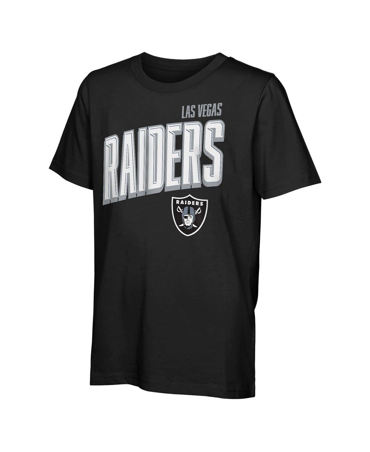 Outerstuff Preschool Las Vegas Raiders The Mix Combo T-shirt Set In Multi
