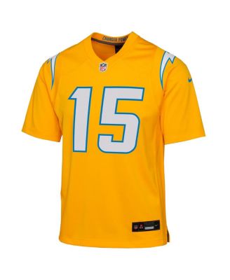 Big Boys and Girls Ladd McConkey Gold Los Angeles Chargers Alternate Charger Power Game Player Jersey