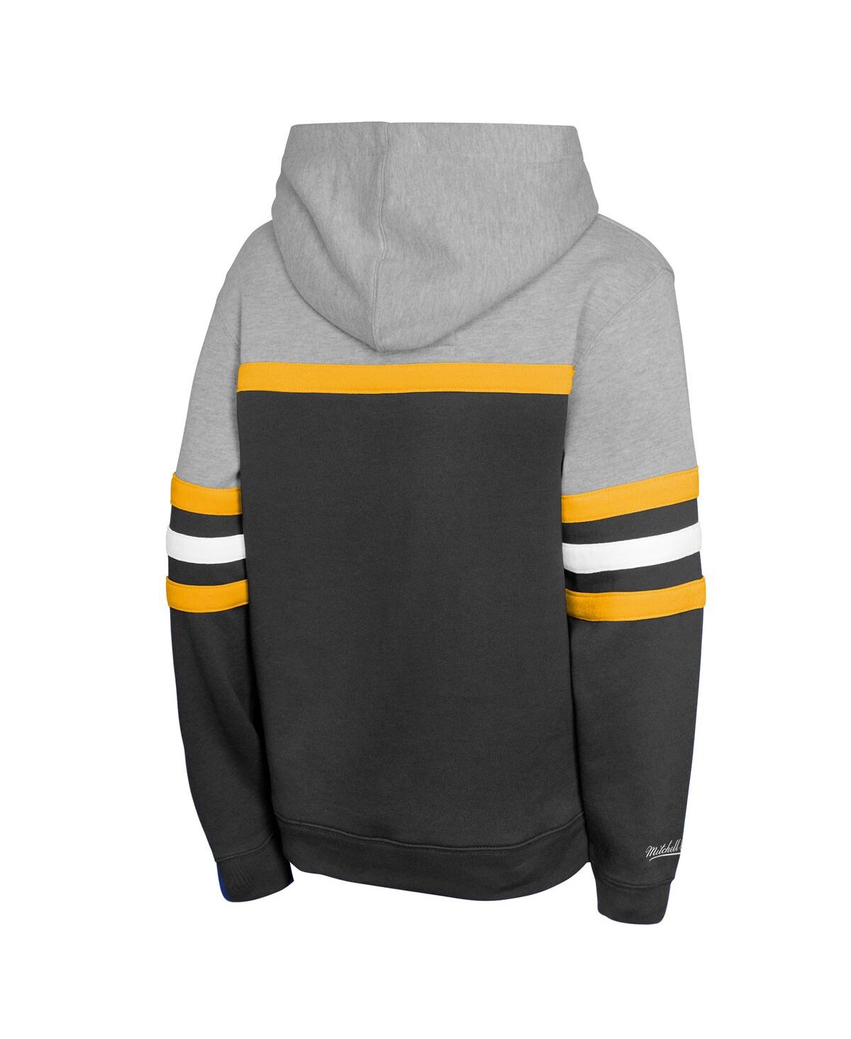 Mitchell & Ness Toddler Black Boston Bruins Head Coach Hoodie In Black