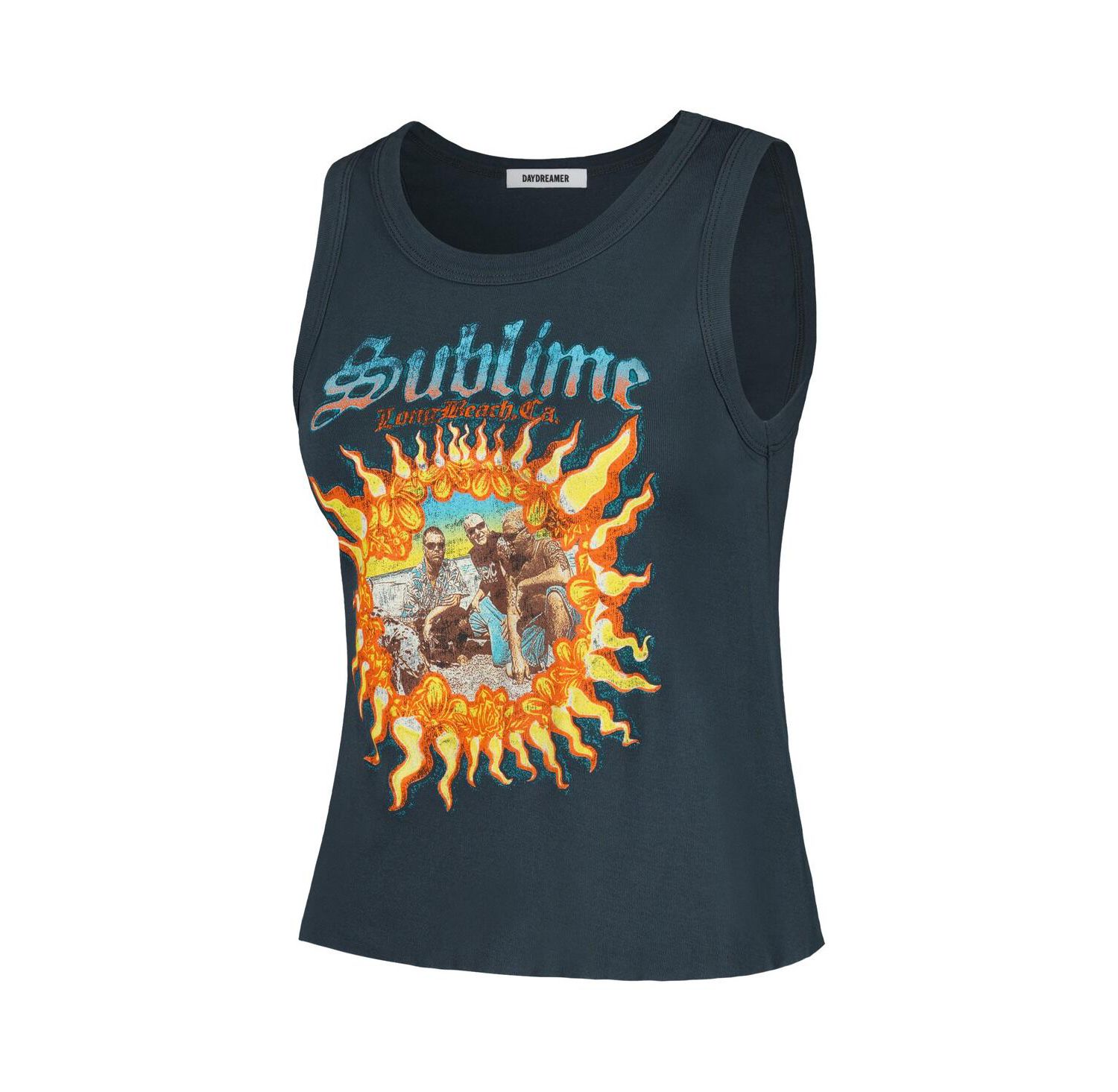 Women's Black Sublime Graphic Tank Top