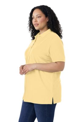 Women's Plus Size Perfect Short-Sleeve Polo Shirt