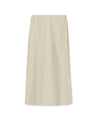 Women's Beaded Embroidered Midi Skirt