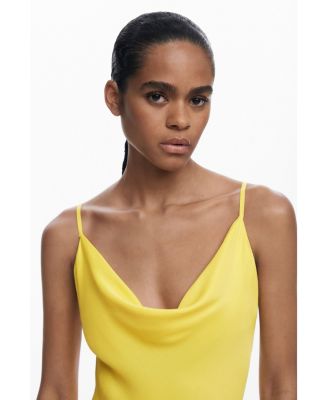 Women's Asymmetric slip dress