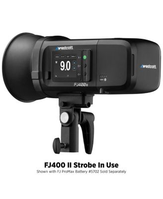 FJ400 II 400W Strobe with FJ Pro AC/DC Battery