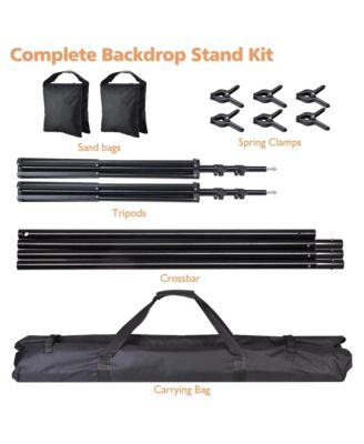 10x7 FT Shimmer Wall Backdrop with Stand 72 Pcs Panels Decor for Wedding Party