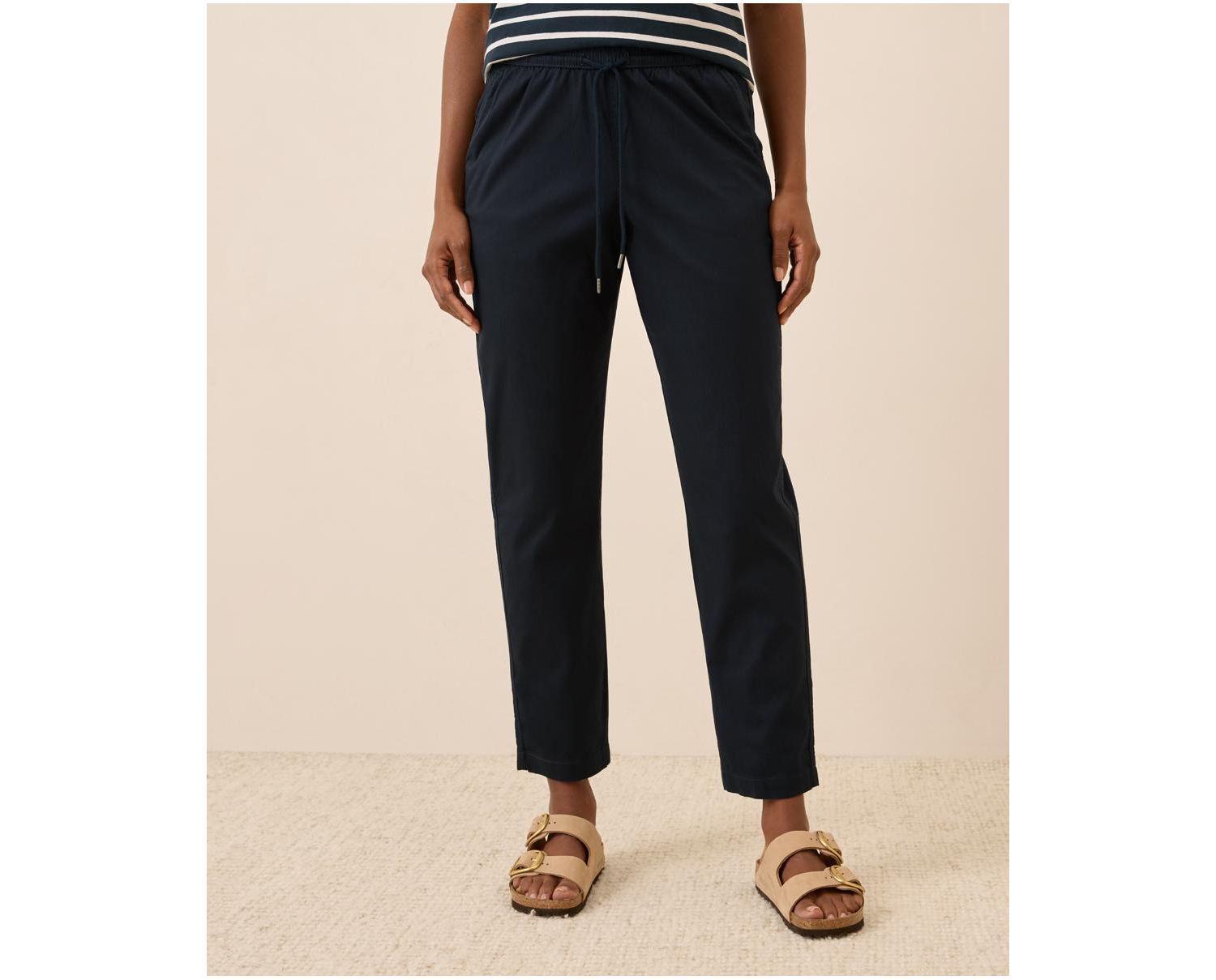 Women's The Jess Roll-Up Pant In Midweight Twill
