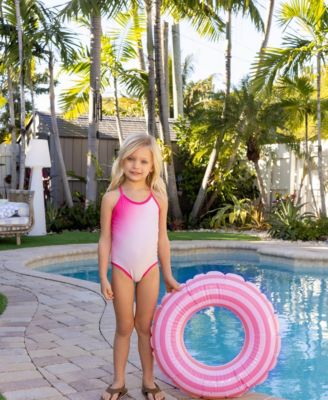 Baby Girls Ombre One-Piece Swimsuit