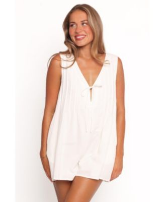 Women's Kallie Tie Front Romper