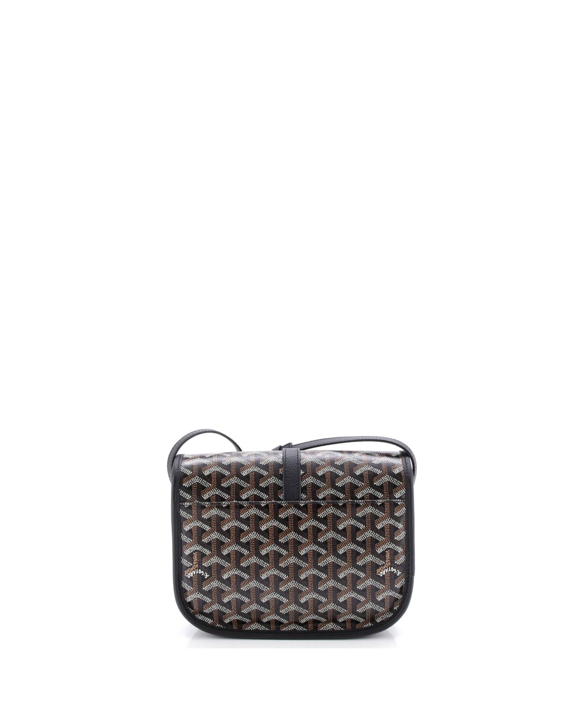Pre-Owned Goyard Pm Belvedere Ii Messenger Bag Coated Canvas