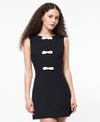 Women's Bow Detail Mini Dress
