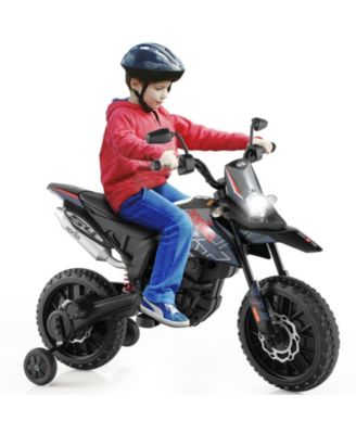 12V Licensed Aprilia Kids Ride On Motorcycle Electric Dirt Bike with Light & Music