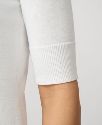 Women's Elbow Sleeve Crewneck Sweater