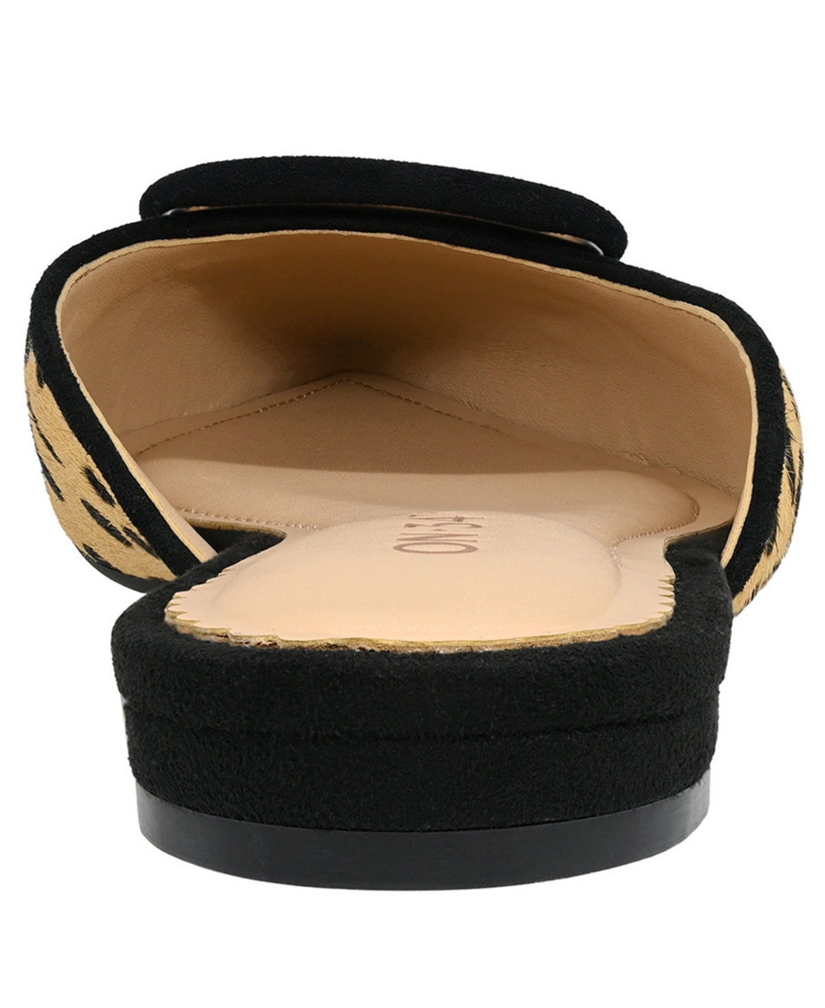 On 34th Women's Mabel Buckle Mules, Created For Macy's In Animal Print