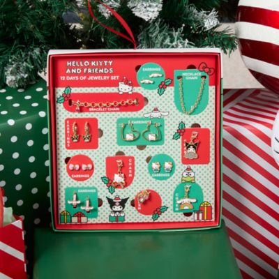 Sanrio Fashion Advent Gift Collection: Mix & Match Charms, Earrings, Necklace Christmas Calendar Box Set