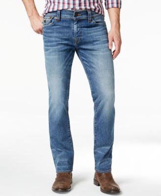 True Religion - Men's Ricky Relaxed-Straight-Fit Flagstone Jeans