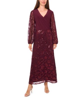 Women's Sequin Embellished Maxi Skirt