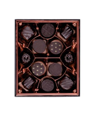 Holiday Dark Chocolate Connoisseurs Box, 12 Pieces