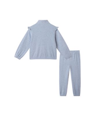 Toddler/Child Boys Navy Quarter Zip Sweat Set