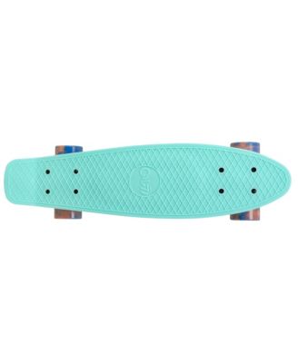 22 Inch Mini Cruiser Skateboard - OCEANIC with Swirl Wheels