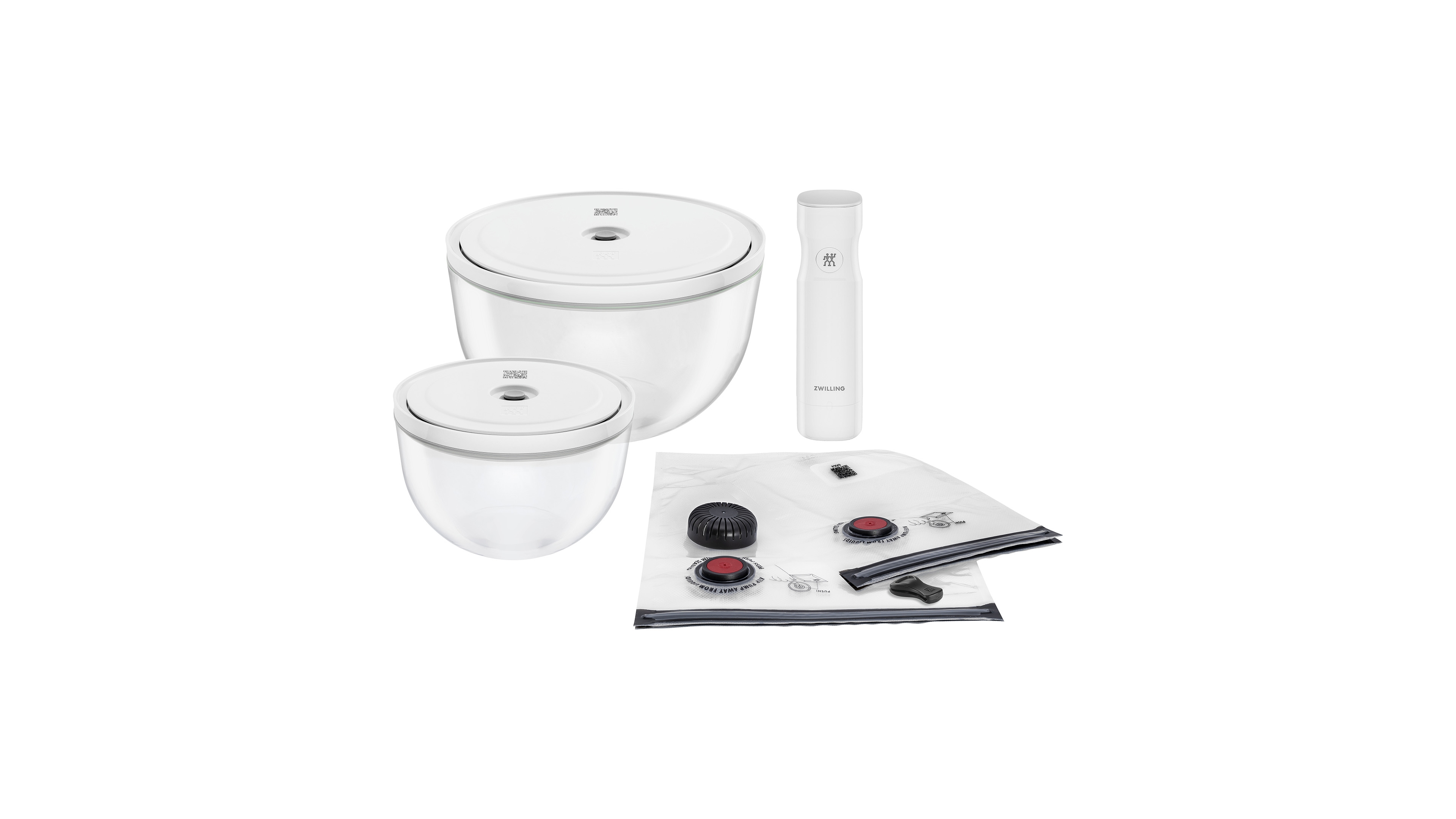 Zwilling Fresh Save 7-Pc. Glass Vacuum Bowl Starter Set