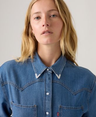 Premium Women's Teodora Western Long Sleeve Shirt